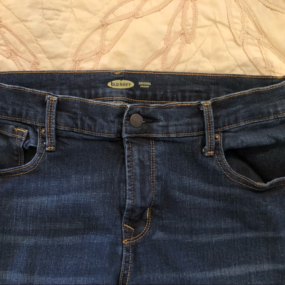 Old Navy “Original Straight” leg jeans, size 12